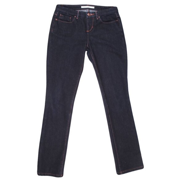 Joe's Jeans Cigarette Slim Straight Leg Jeans Dark Wash Denim Casual Zip Fly - Picture 3 of 9